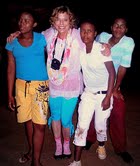 Melissa and dancers